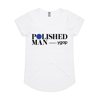 Polished Man Womens Scoop Neck Shirt Thumbnail