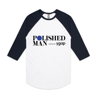 Polished Man Men's Baseball Shirt Thumbnail