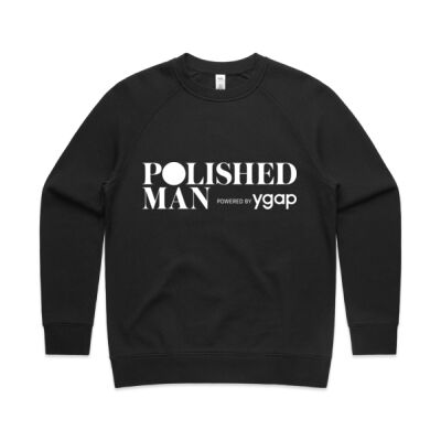Polished Man Women's Sweatshirt - White Logo Thumbnail